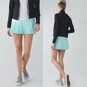 Lululemon Pleat To Street Skirt IITranquil Blue / Ace Spot Tranquil Blue Black 8